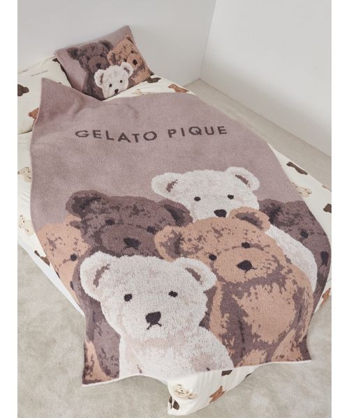 gelato 肥り pique/ジェラートピケ パンダ耳付きピローケース 2 gelato 肥り pique/ジェラートピケ パンダ耳付きピローケース 2