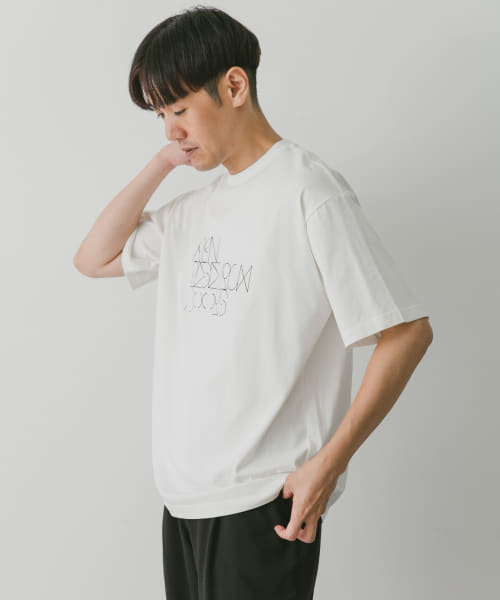 【大人カジュアル♪】HERMES Tシャツ Hermes T-shirt with leather detail Blanc