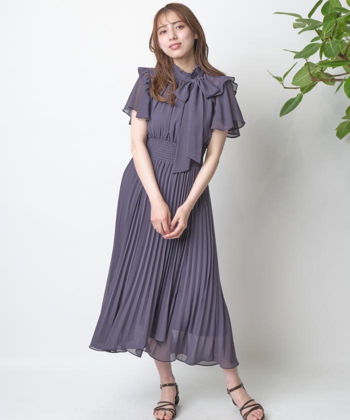 ◇ソフトジョーゼットワンピース（5314140603