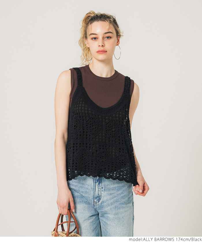 お洒落コーデにブラック♡【CHANEL】かぎ編みミュール ココビーチ♡】CHANEL*かぎ編みミュール サンダル3色 (CHANEL