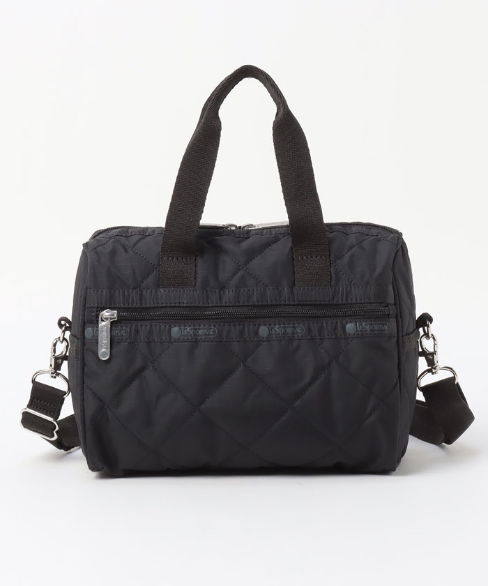 SM SATCHEL W PEARLSブラックパール(505432348) | LeSportsac