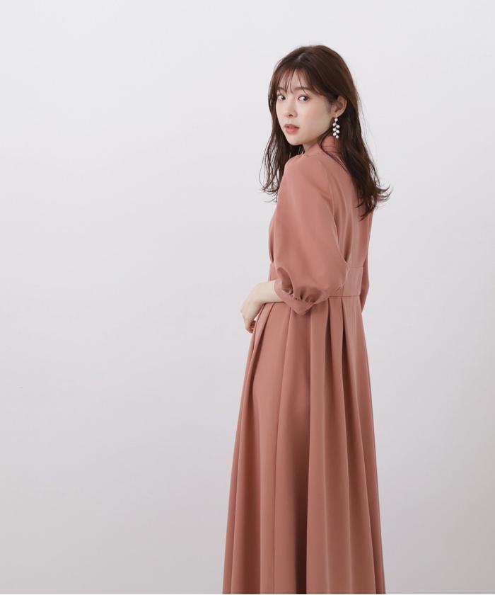 セール 50%OFF】タックフレアシャツワンピース(505438578 セール 50%OFF】タックフレアシャツワンピース(505438578