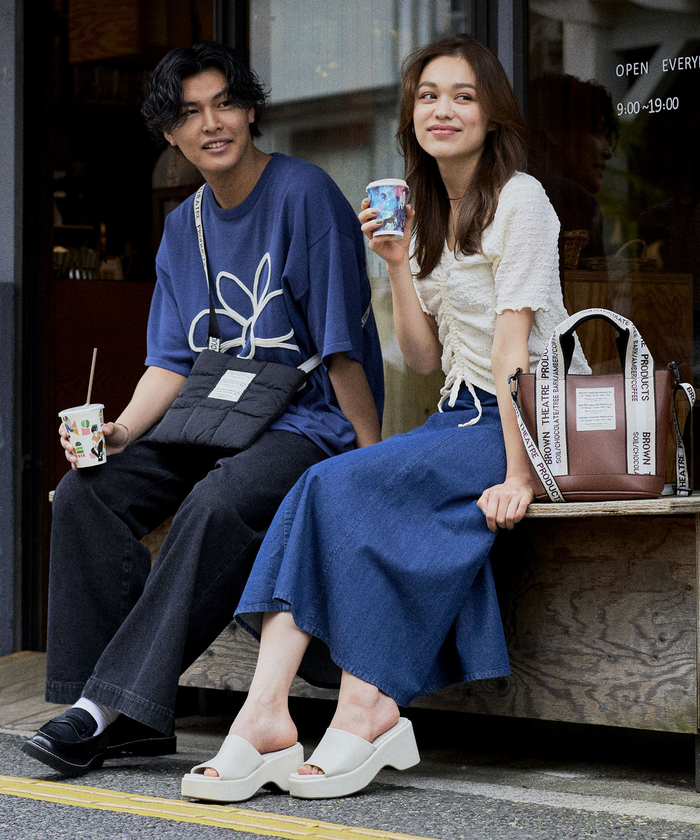 BROWN THEATRE PRODUCTSコラボ】2WAYミニトートバッグ(505450462