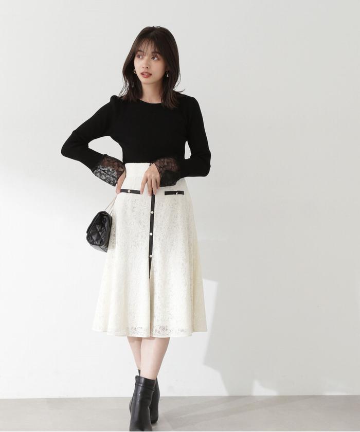 スカート ケーブルニット ロングスカート : ZOZOTOWN Yahoo!店