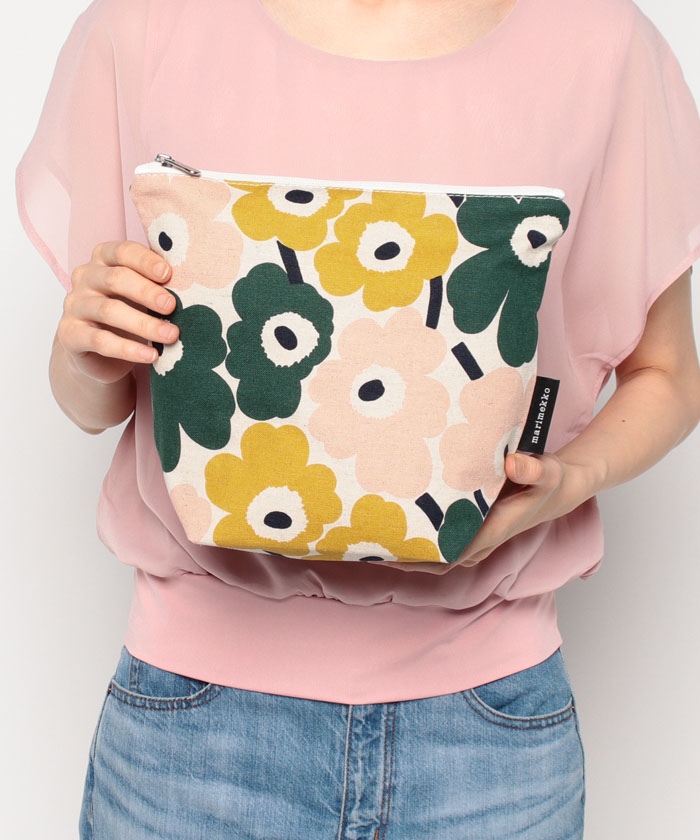 marimekko】マリメッコ Mini Unikko Kaje cosmetic bag ミニウニッコ