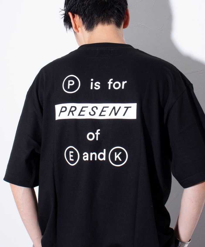 Tadahiro Gunji/軍司匡寛】プリントTシャツ バックプリント