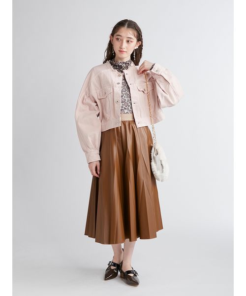 クーポン】【セール 50%OFF】折り紙プリーツスカート(505447218