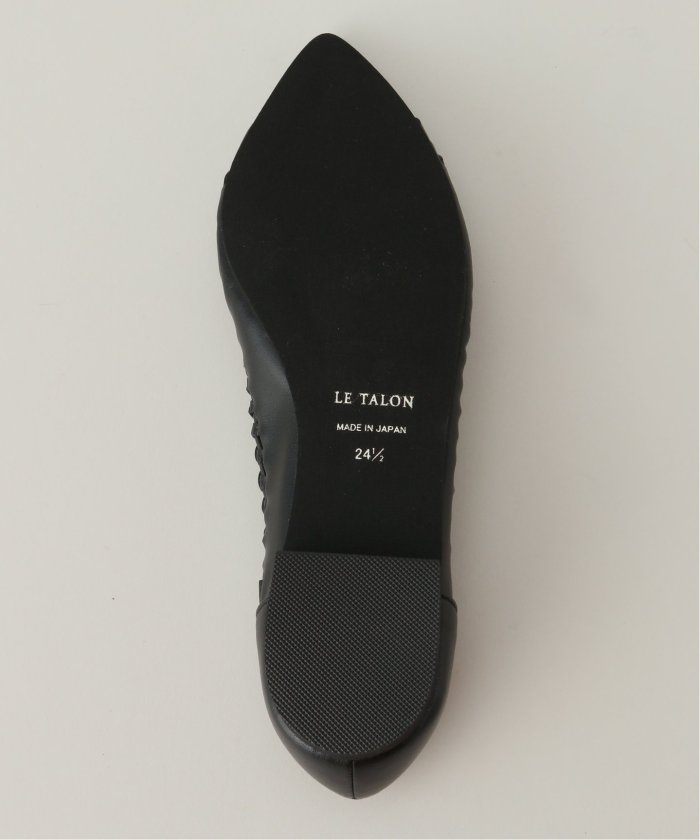 LE TALON シューズ 「追加」ポインテッドサシメッシュフラット