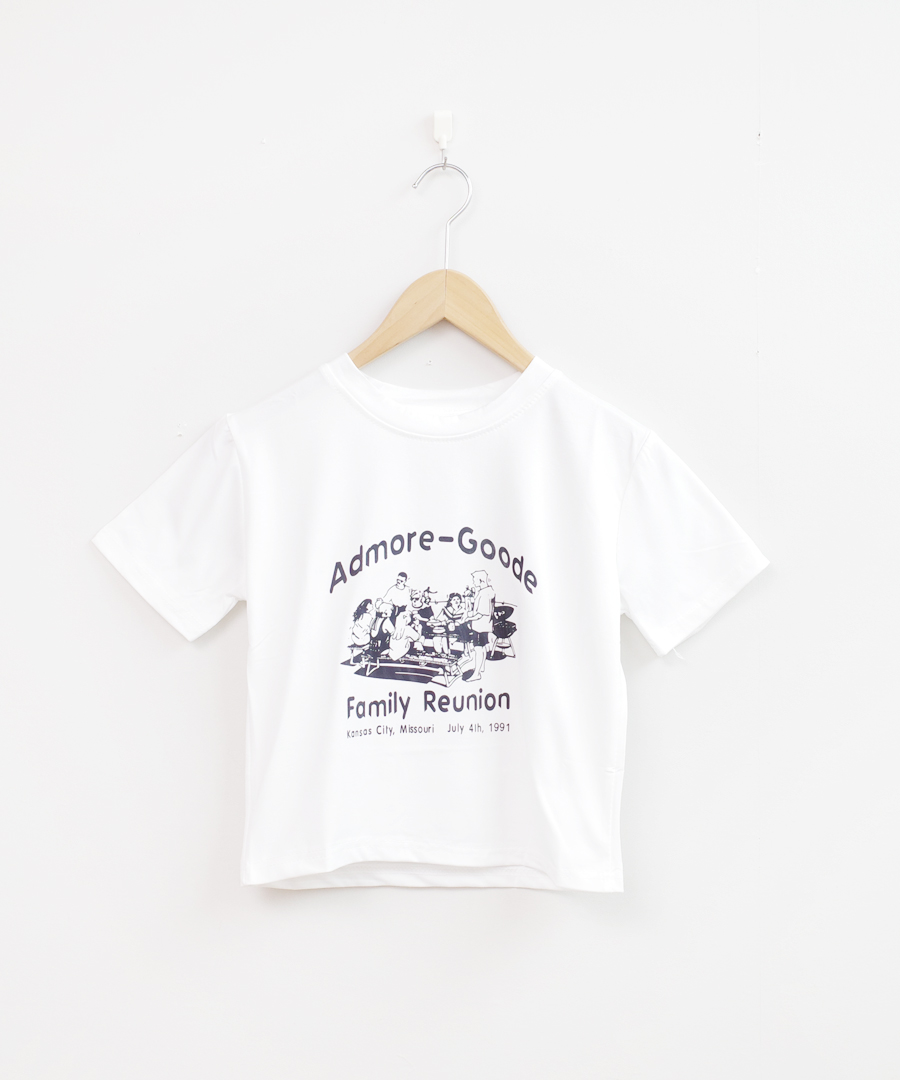 FIORUCCI 天使tシャツ クロップド　ショート丈　チビt 完売品 FIORUCCI/エンジェルベイビーTシャツ クロップドTシャツ チビT