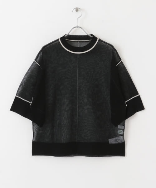 あさ様 セール 60%OFF】シアートリミングセーター(505327555) | センス