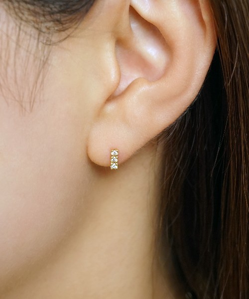 テイクアップ　K18ダイヤモンドピアス 片耳用 TAKE-UP ONLINE SHOP/テイクアップ公式オンラインショップ / K18