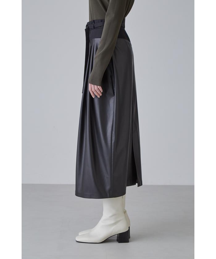 フェイクレザースカート(505453595) | アドーア(ADORE) - d fashion