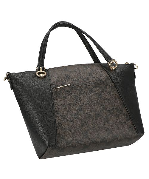 COACH バッグ グリーン コーチ 手さげ 2way