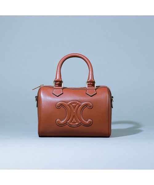 セリーヌ CELINE CELINE セリーヌ SMALL BOSTON CUIR TRIOMPHE