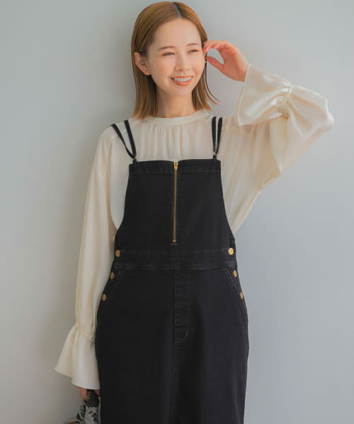 クーポン】【セール 60%OFF】2WAYネックボリュームスリーブ