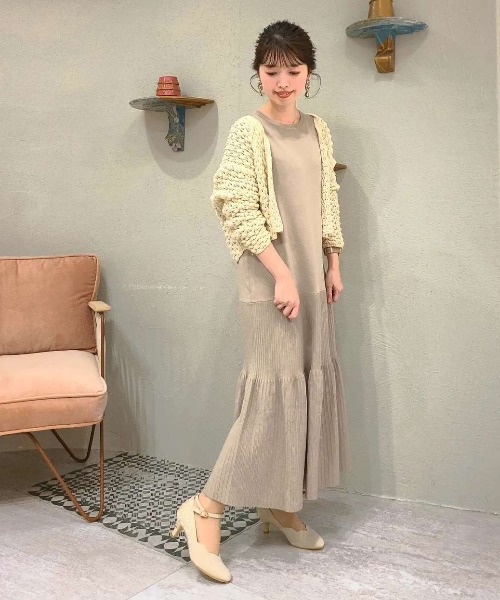 セール】パールヒールフラワーカットストラップパンプス<ふわ セール】パールヒールフラワーカットストラップパンプス<ふわ