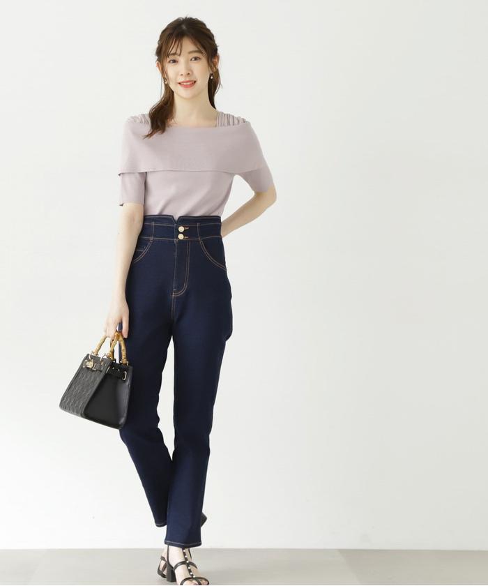 人気ブランド新作豊富 セール 30%OFF】テーパードデニムパンツ(505426848 パンツ