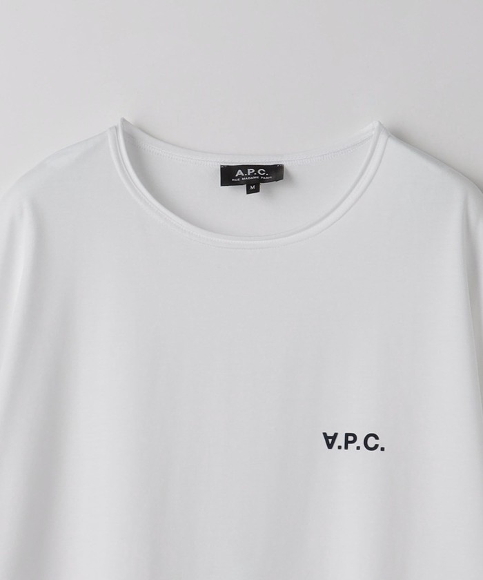 A.P.C. ロコフリントクルネックTシャツ COEIOH26347 TAG org.jpg