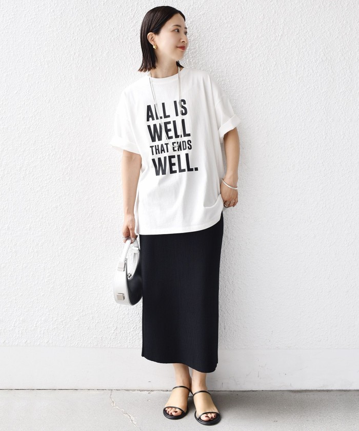 SHIPS for women / シップスウィメン 【SHIPS別注】81BRANCA:ロゴ 5分袖 TEE SHIPS 【シップス ウィメン】【SHIPS別注】81BRANCA:5分袖 ロゴ