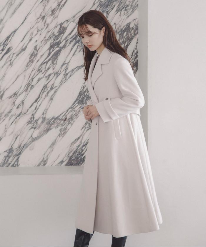 プロポーションボディドレッシング PROPORTION BODY DRESSING チェスターコート/23AW （グレージュ）