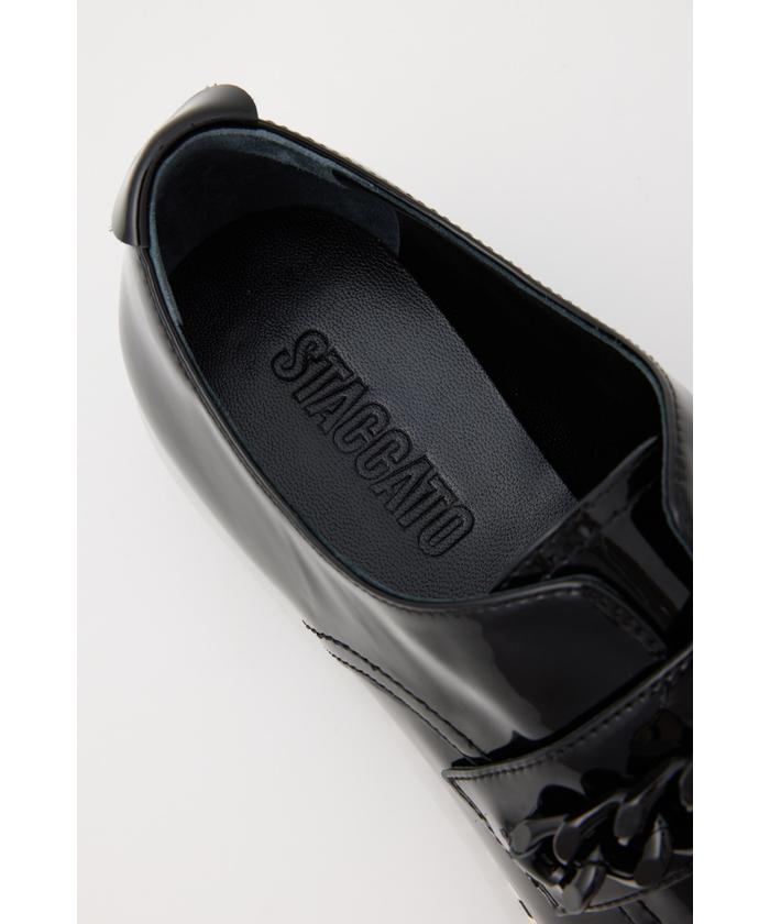STACCATO ビッグチェーンタンクソールシューズ　23.5 STACCATO｜ビックチェーンタンクソールシューズ | Rakuten