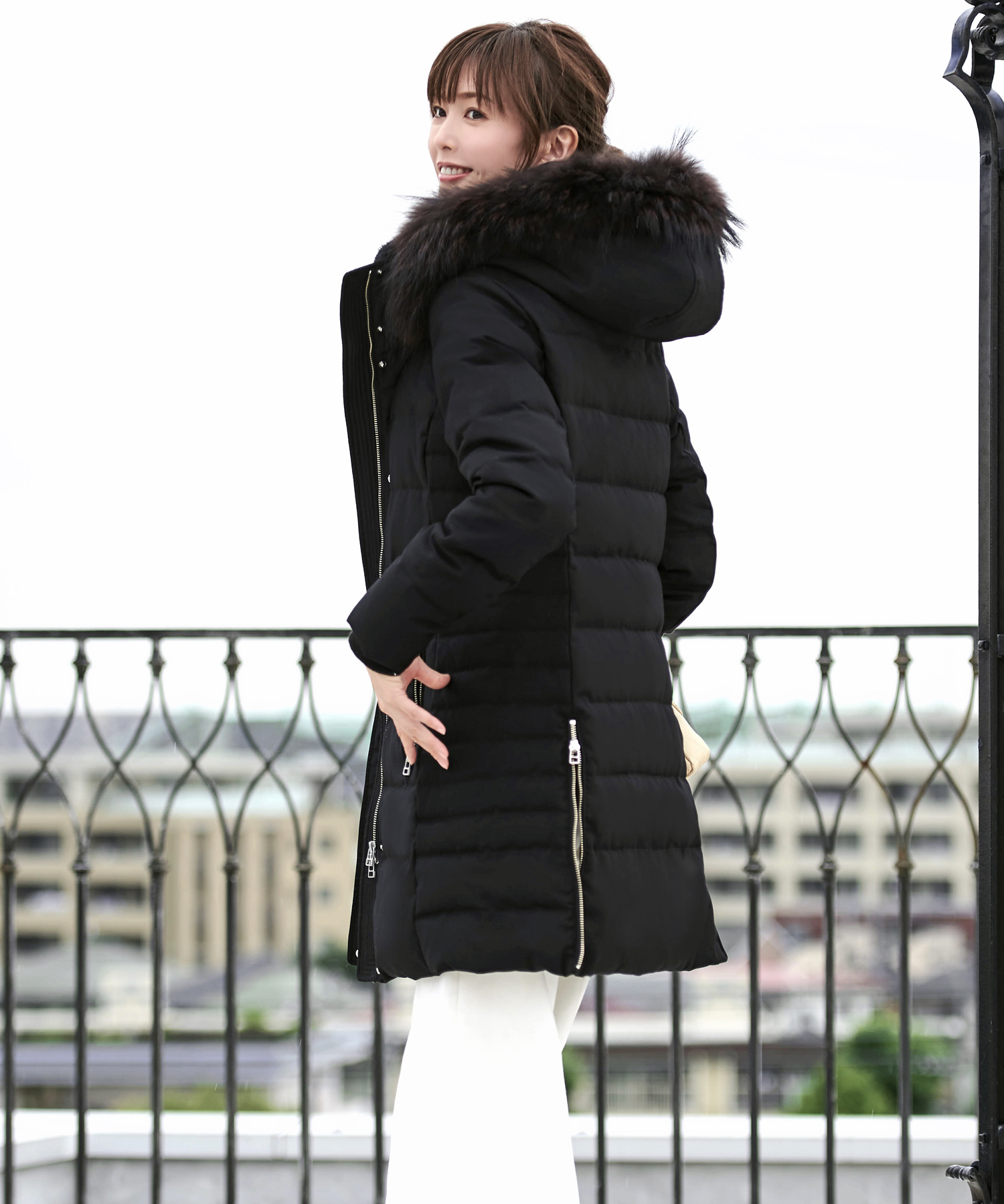 ルイルエブティック RUIRUE BOUTIQUE ラクーンファーサイド