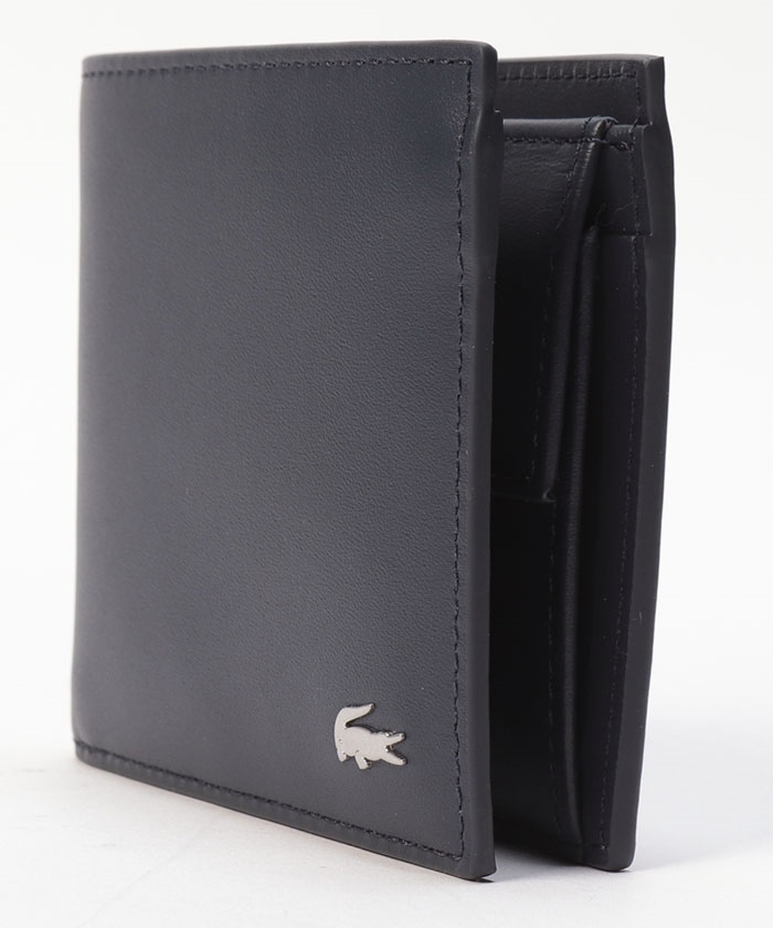 LACOSTE / ラコステ】2つ折り 財布 ミニ プレゼント メンズ 牛革 本革 LACOSTE / ラコステ】2つ折り 財布 ミニ プレゼント メンズ 牛革 本革