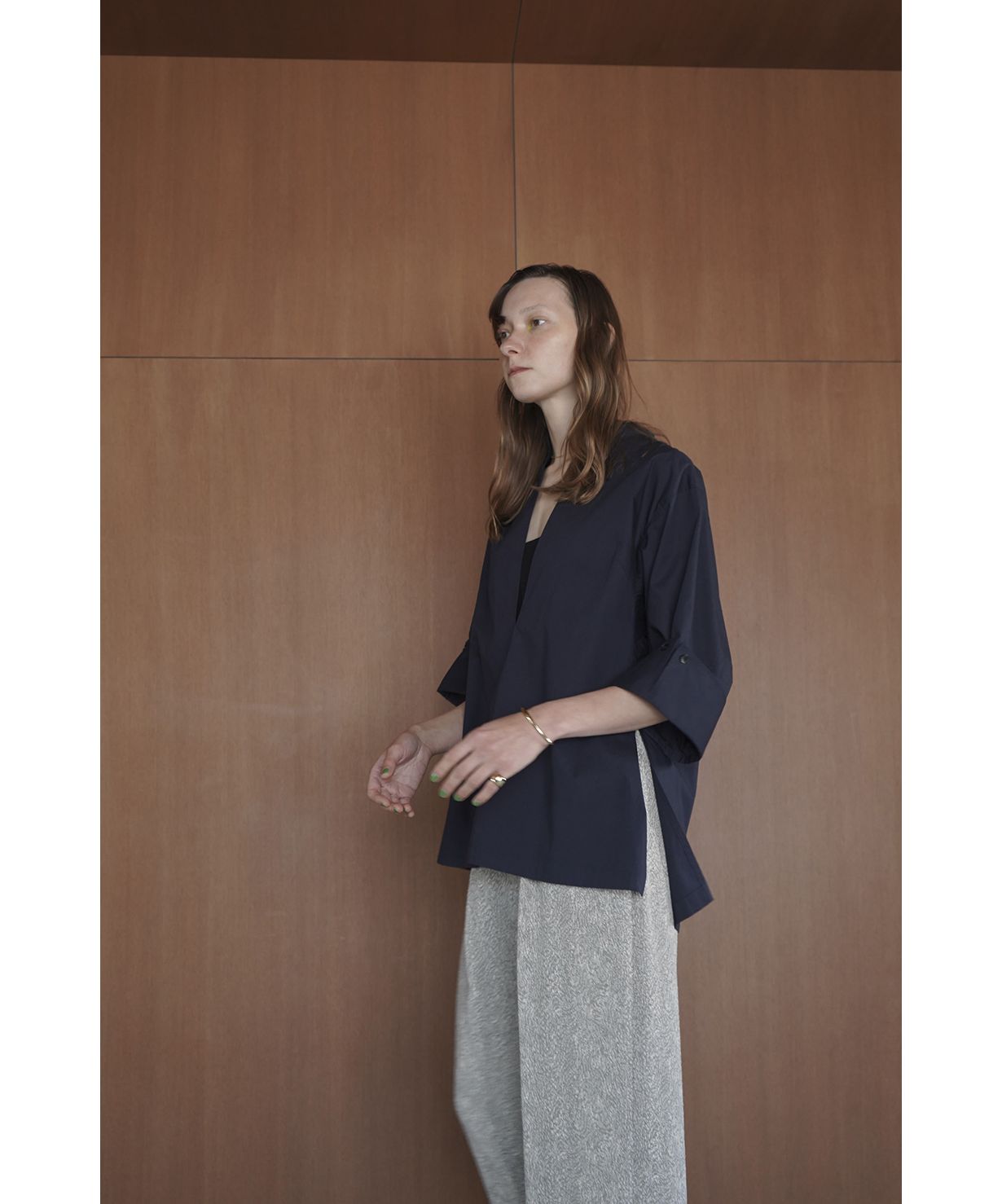 トップス CLANE clane DEEP SKIPPER OVER SHIRT セール】DEEP SKIPPER SHIRT(505456903) | クラネ(CLANE) - d