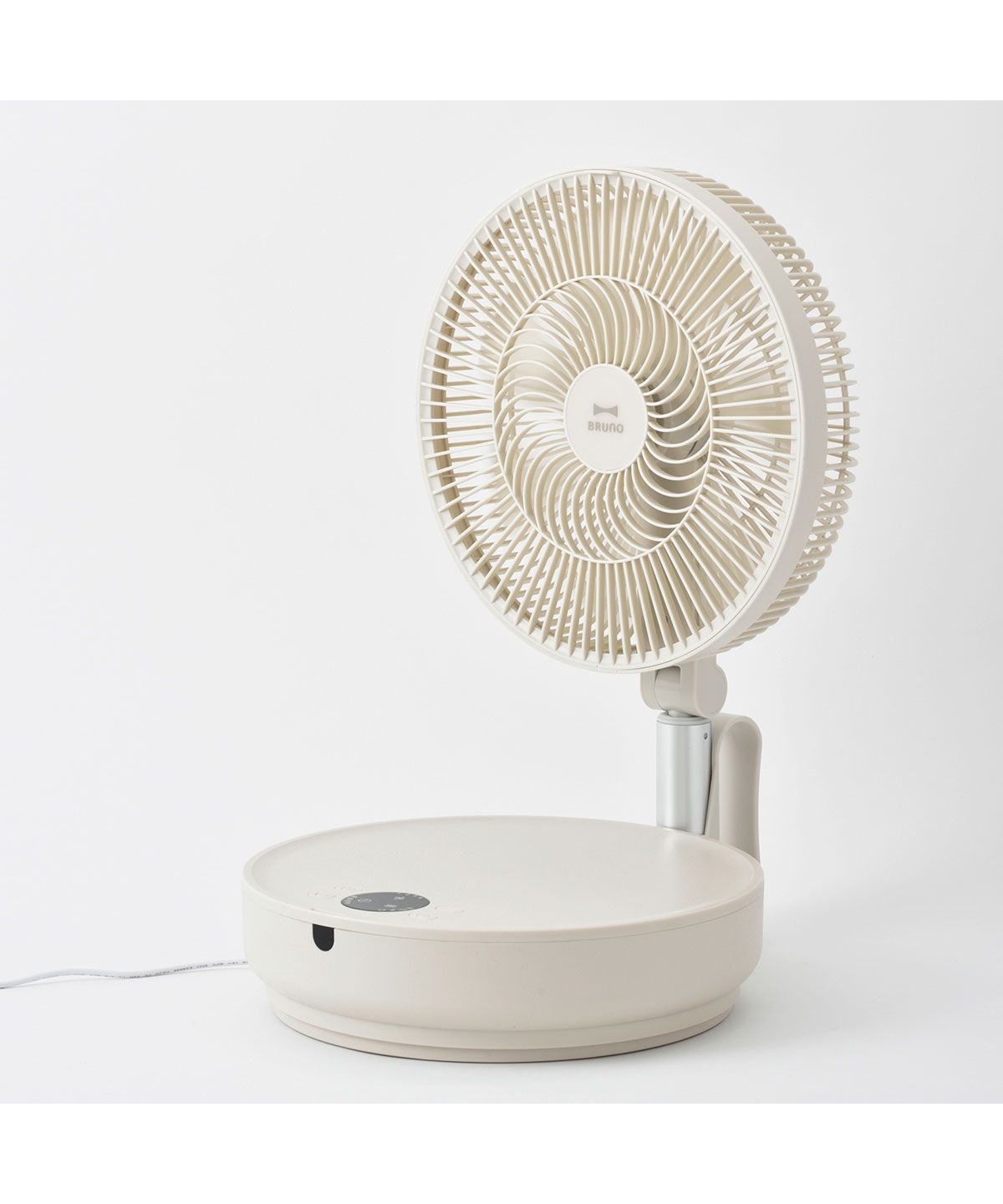 美品　ブルーノ　扇風機 BRUNO 扇風機 DCモーター コンパクト フロアファン 首振り 省