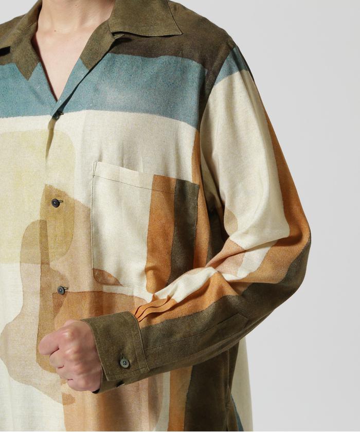 YOKE/ヨーク/Printed Open Collar Shirt(505451934) | ガーデン YOKE/ヨーク/Printed Open Collar Shirt(505451934) | ガーデン