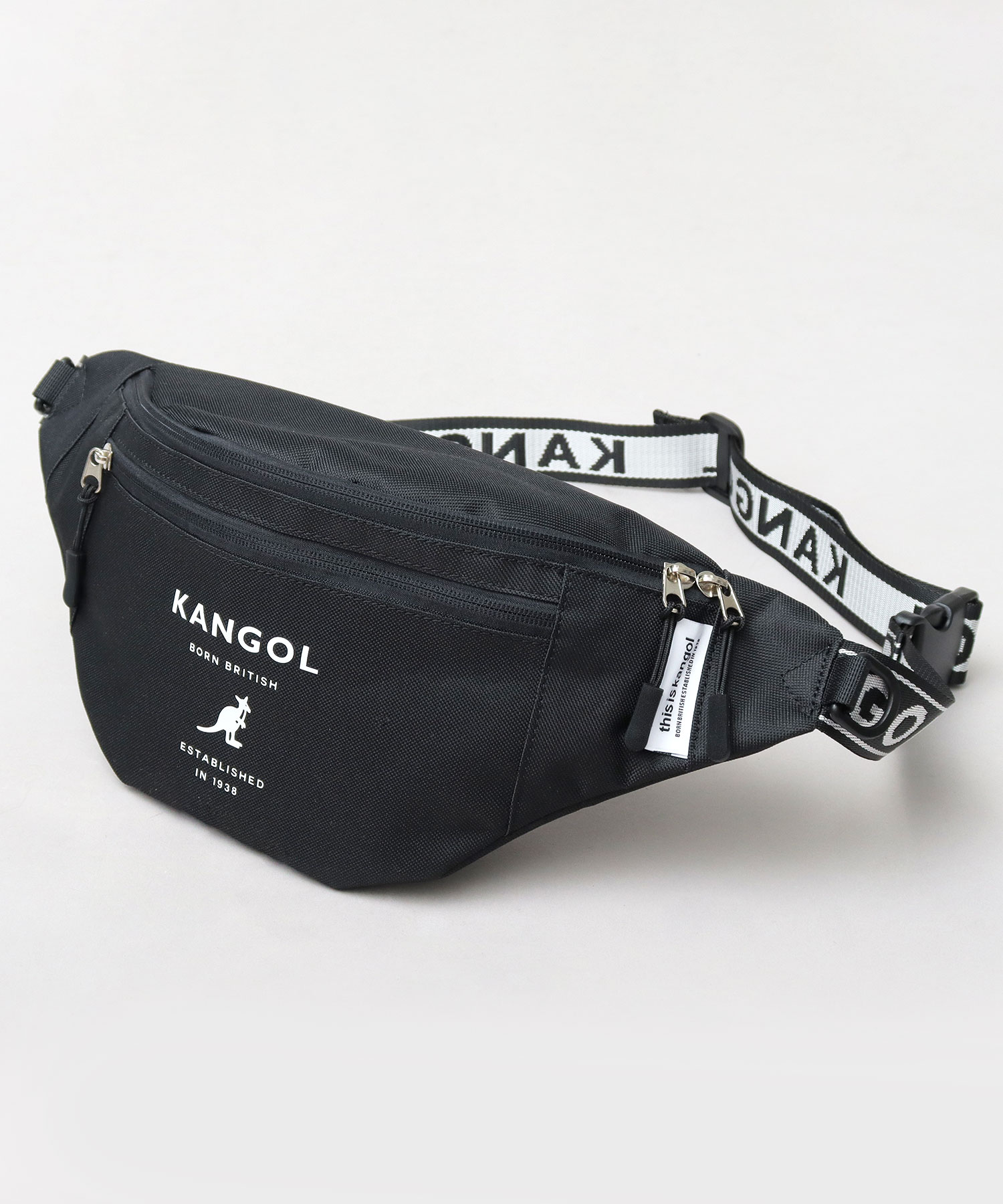 カンゴール KANGOL ウェストポーチ ウェストバッグ ボディバッグ