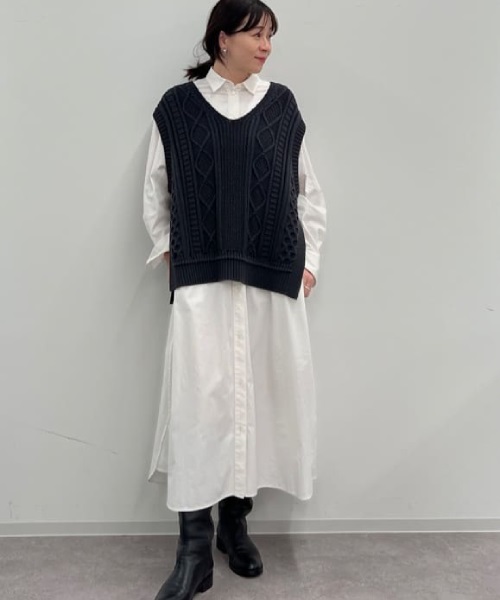 HUMAN WOMAN リブ編み セーター⭐︎新品（ヒューマンウーマン