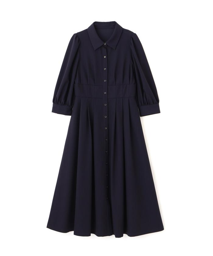 セール 50%OFF】タックフレアシャツワンピース(505438578 セール 50%OFF】タックフレアシャツワンピース(505438578