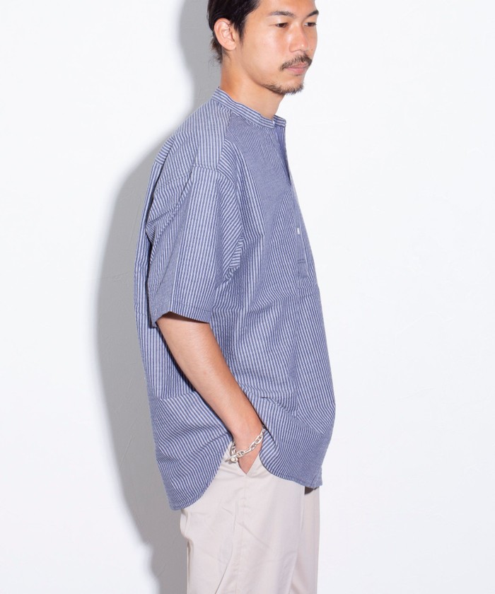 【VANS】ドッグストライプ 半袖シャツ VANS】ドッグストライプ 半袖シャツ (VANS/シャツ) VN000QF5FAZ1