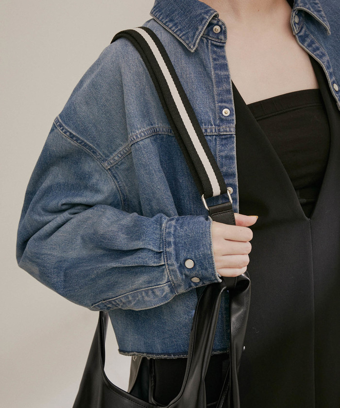 Americana for SALON】別注バッグ＆ポーチセット ブラック