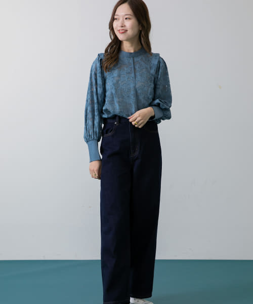 セール 50%OFF】ジャガードブラウス(505463867) | センスオブ
