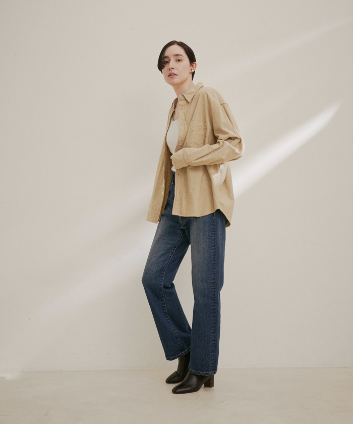 INDIVIDUALIZED SHIRTS for SALON】別注フランネルオーバーシャツ