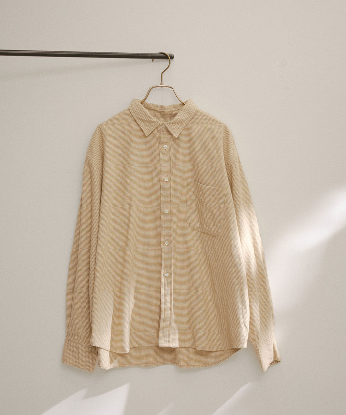 INDIVIDUALIZED SHIRTS for SALON】別注フランネルオーバーシャツ