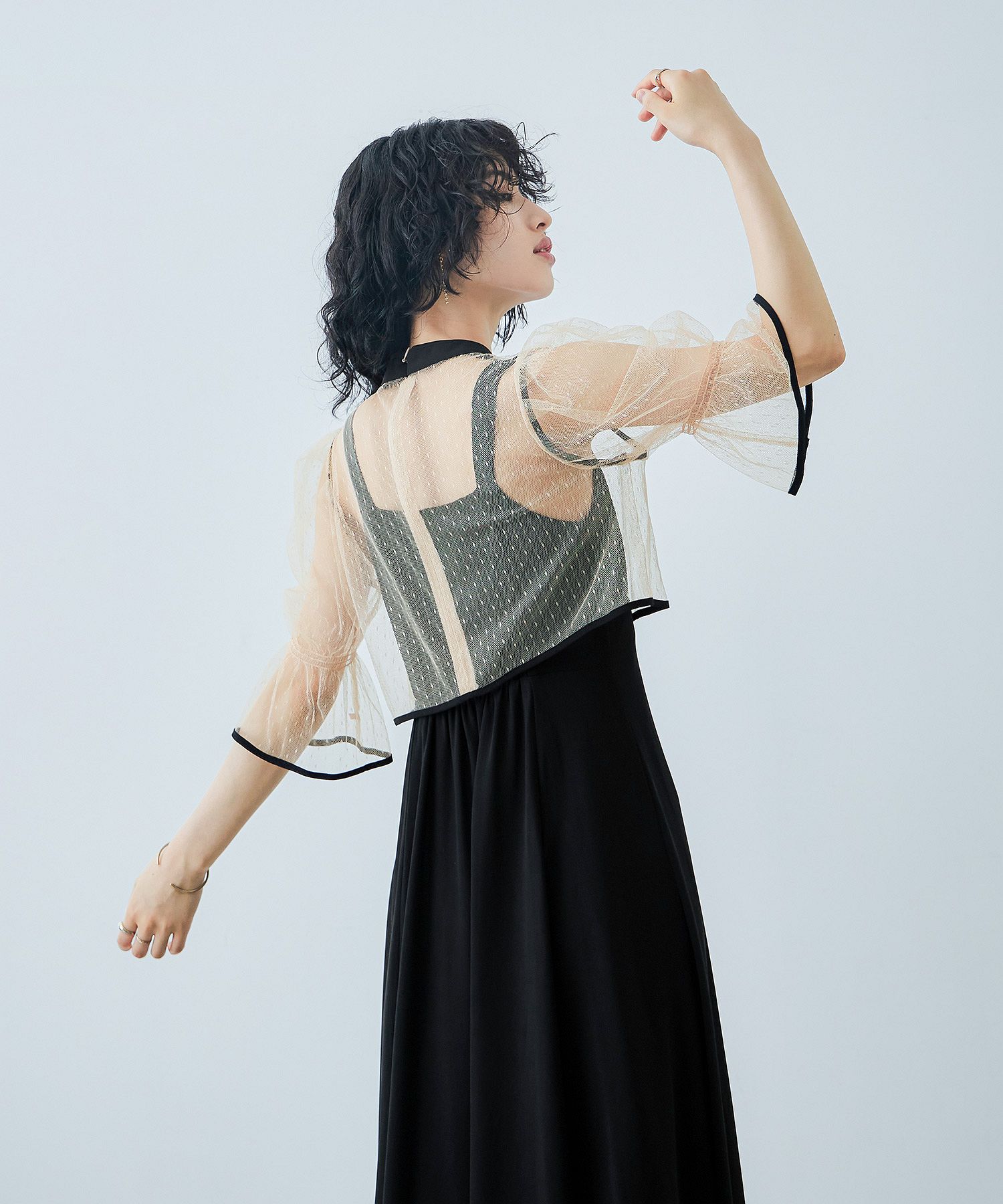 セール】niana ニアナ 結婚式 ワンピース パーティードレス チャイナ風