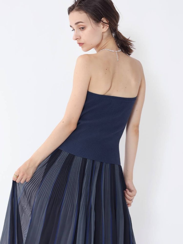 セール 36%OFF】アーガ Aga リブニットボタンビスチェ(505464699