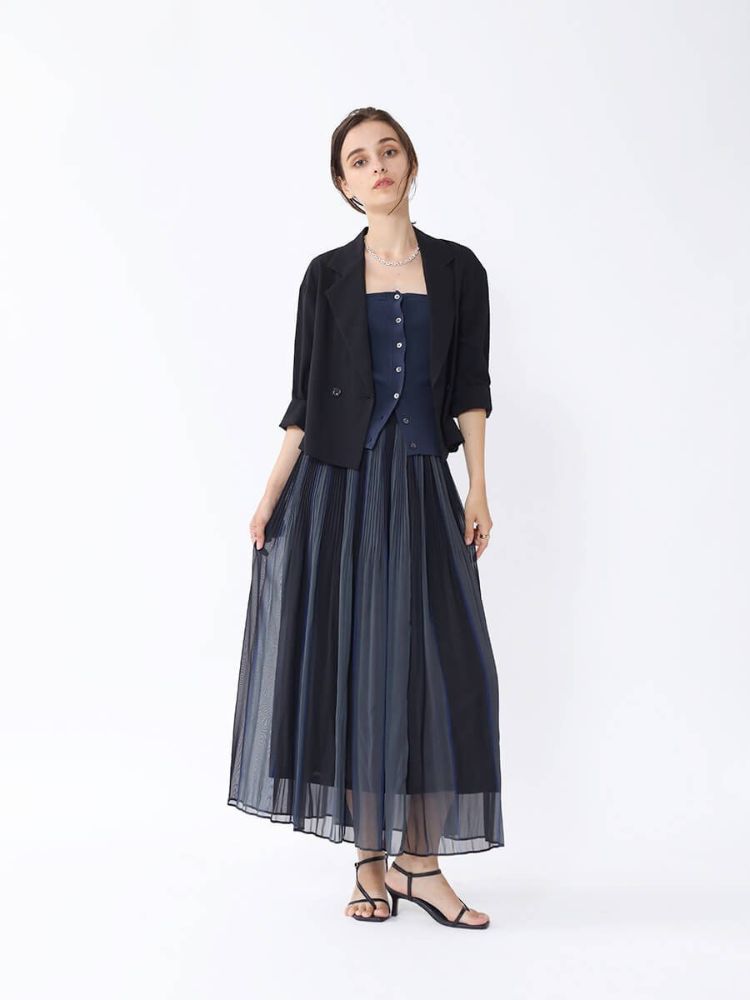 セール 36%OFF】アーガ Aga リブニットボタンビスチェ(505464699