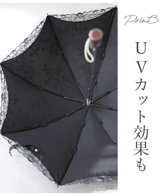 【新品・未使用】通販生活 日蔭だまり折りたたみ型 墨黒　UVカット日傘 通販生活®日蔭だまり｜【公式】カタログハウスの通販サイト