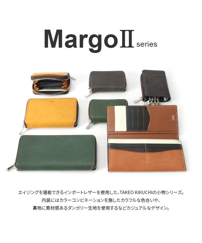 タケオキクチ TAKEO KIKUCHI タケオキクチ 二つ折り財布 ミドル