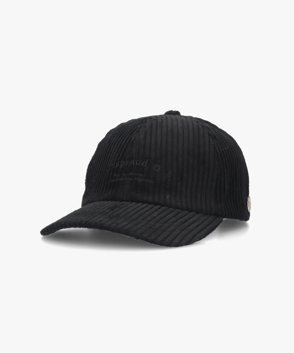 Chapeau d' O Mid Corduroy Emb Cap(505466376) | Chapeaud'O(Chapeaud