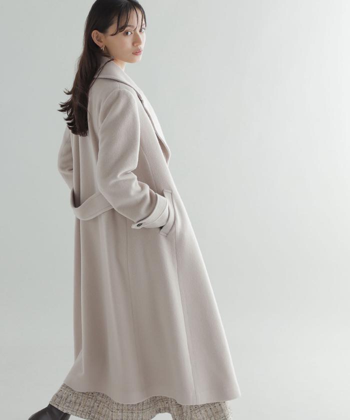 セール 30%OFF】ビッグカラーダブルチェスターコート23AW セール 30%OFF】ビッグカラーダブルチェスターコート23AW