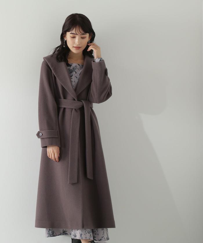 セール 50%OFF】ショールカラーコート(505430136) | ナチュラル セール 50%OFF】ショールカラーコート(505430136) | ナチュラル