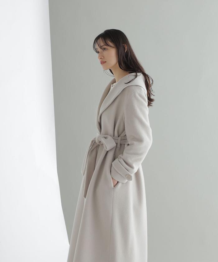 セール 50%OFF】ショールカラーコート(505430136) | ナチュラル セール 50%OFF】ショールカラーコート(505430136) | ナチュラル