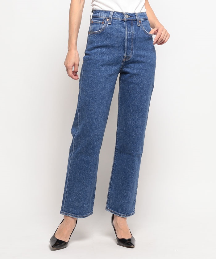 リーバイス/Levi's RIBCAGE ハイウエスト ストレート ANKLE