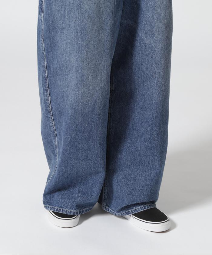 RHODOLIRION/ロドリリオン 5POCKETS SUSPENDER PANT DENIM