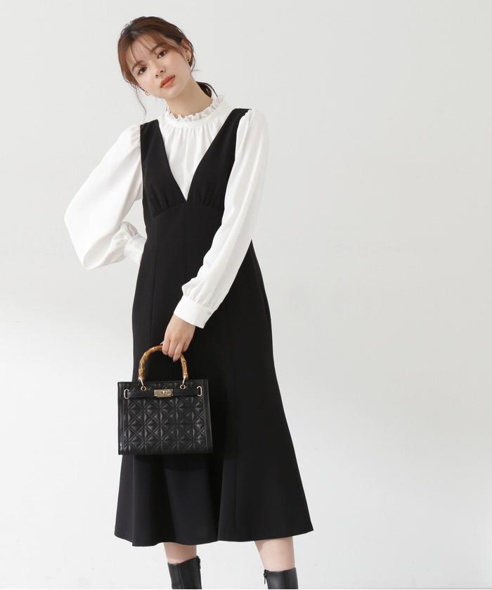 楽天市場】【SALE／50%OFF】モノトーンフラワーフリルブラウス